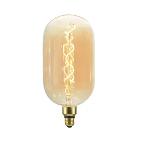 # 10007-11 T135 Vintage Edison Decorative LED Light Bulb, 4 Watt Medium (E26) Base, Amber