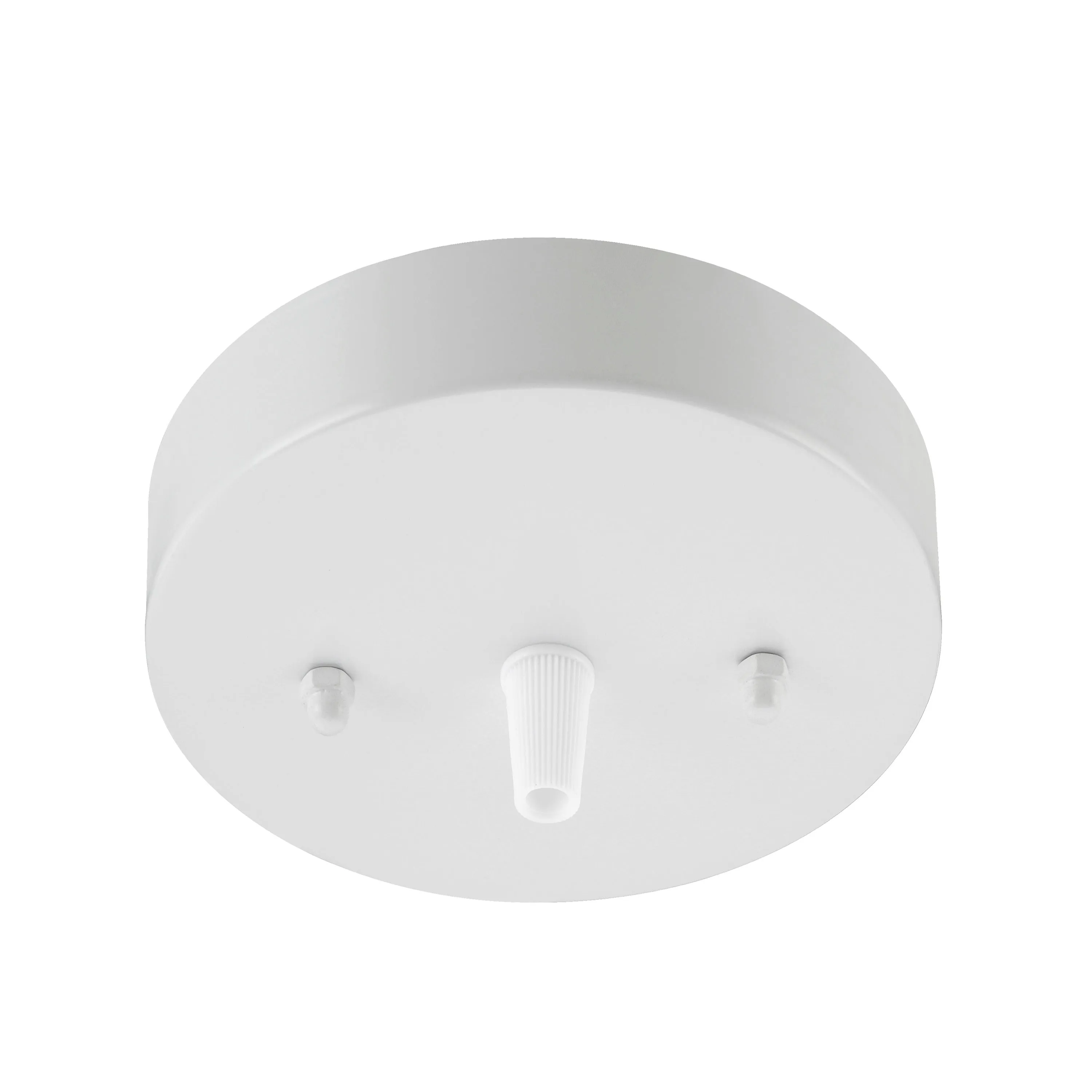 # 21512-2X Contemporary Fixture Canopy Kit, 5-1/8" Diameter, 7/16" Center Hole, Matte White, 1 Sets/Pack