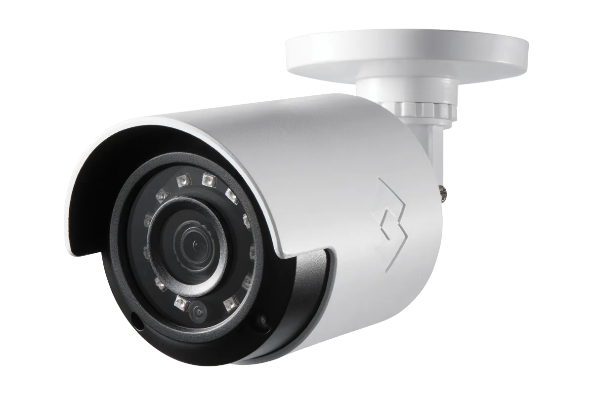 1080p Camera System with 10 Outdoor Cameras - 4 Wide Angle Cameras, 160 Degree View and 6 Bullet Security Cameras