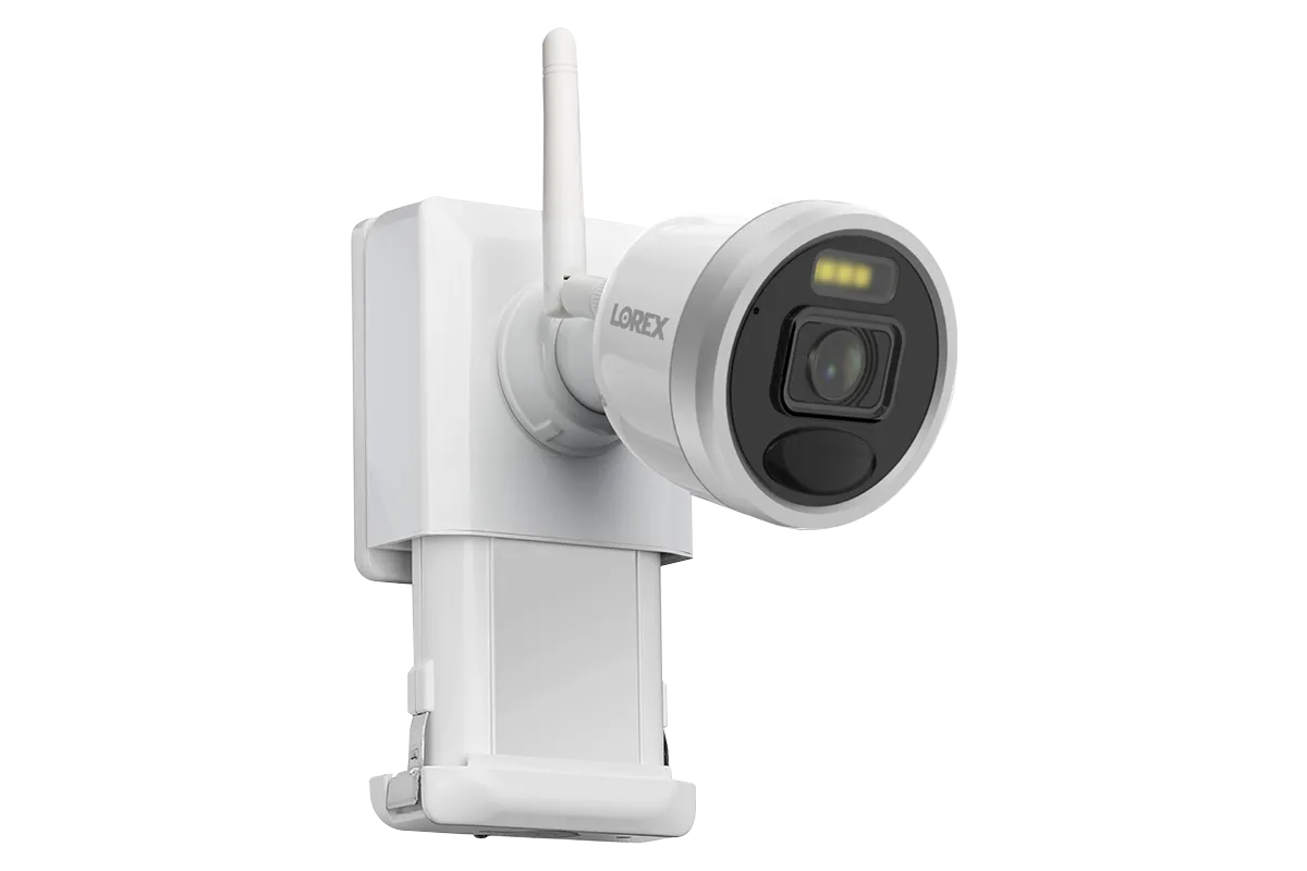 1080p HD Wire-Free Security System with 4 Battery-Operated Active Deterrence Cameras and Person Detection