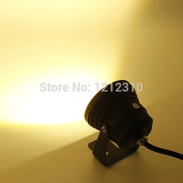 10W LED Swimming Pool Light Underwater Waterproof IP67 Landscape Lamp Warm/Cold White AC/DC 12V 900LM