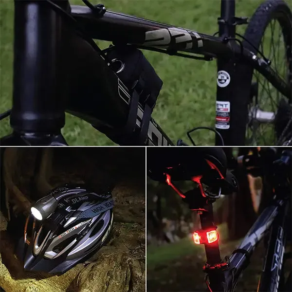 1200 Lumen Blaze Rechargeable Bicycle Light Set