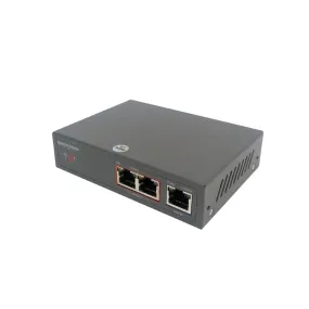 2-Channel 10/100/1000M PoE Extender - 30W - IEEE 802.3af/at