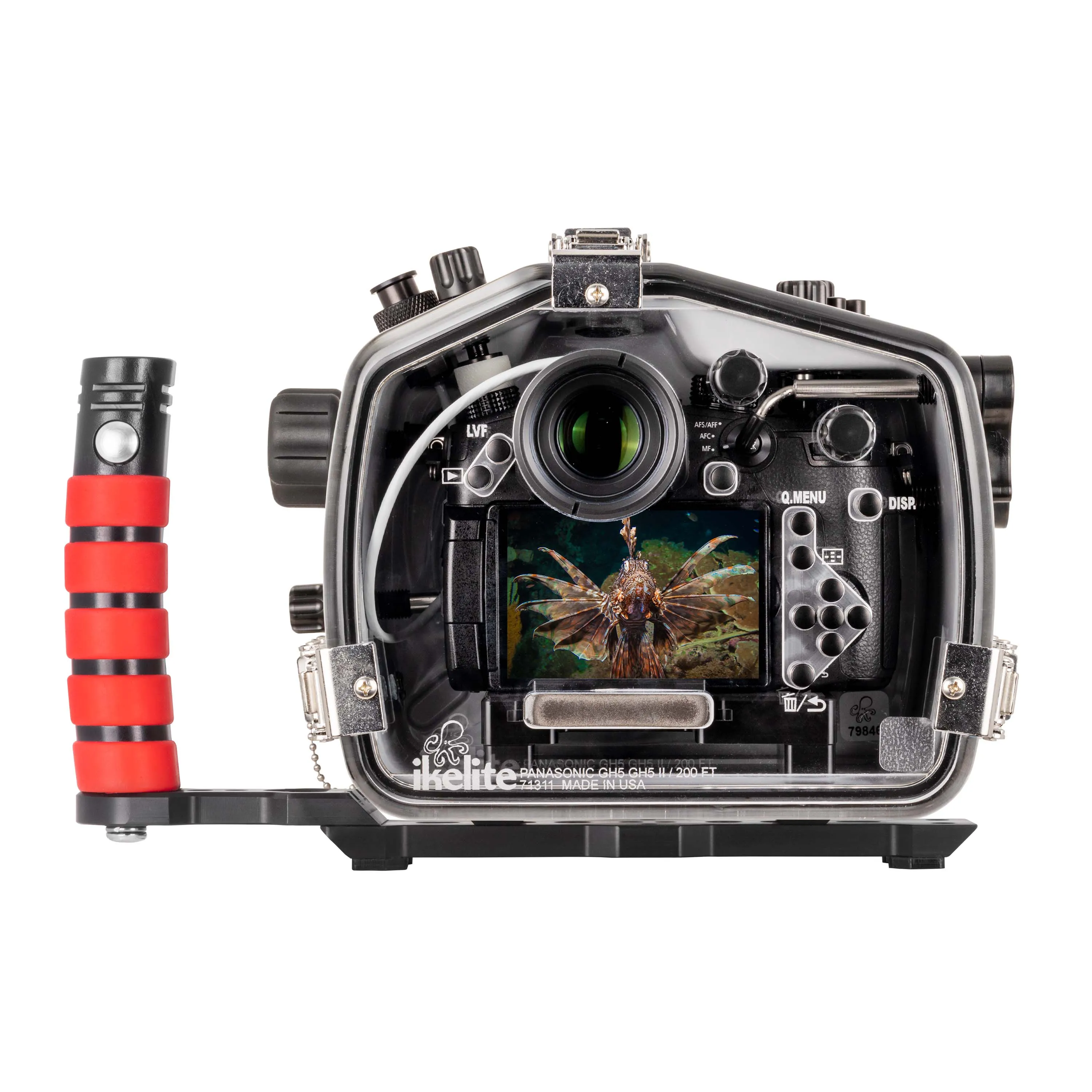 200DL Underwater Housing for Panasonic Lumix GH5, GH5S, GH5 II Mirrorless Micro Four-Thirds Cameras