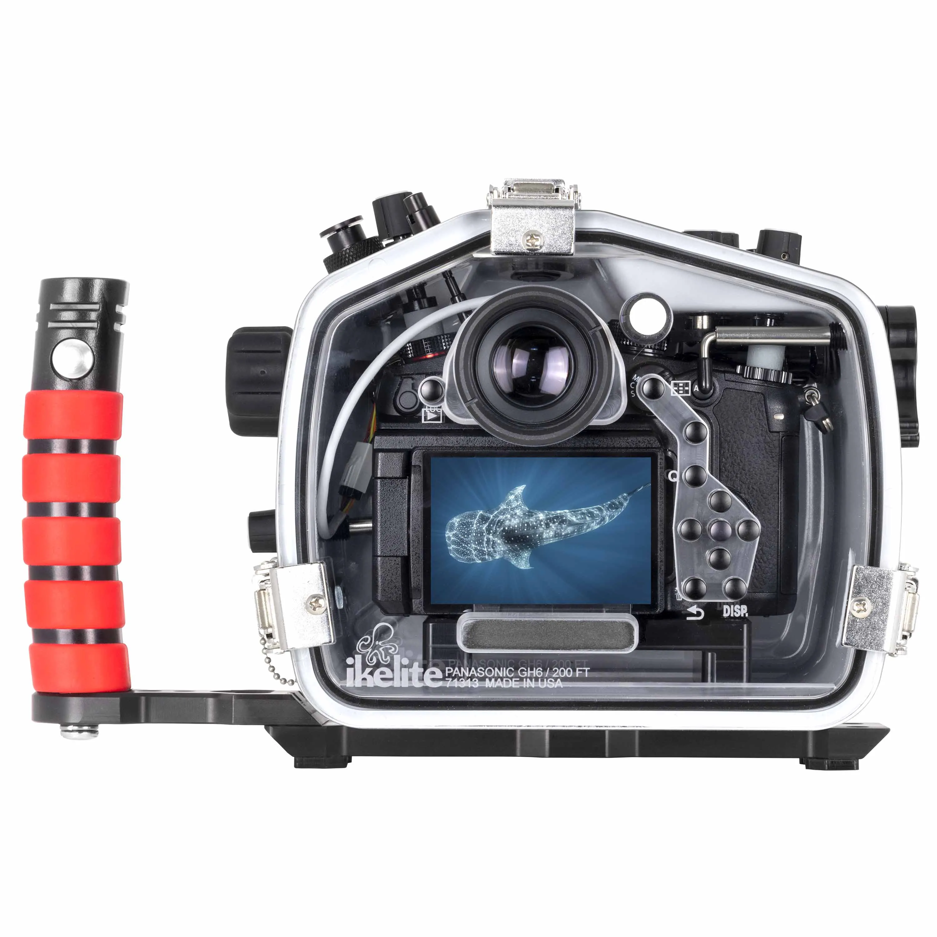 200DL Underwater Housing for Panasonic Lumix GH6, GH7 Mirrorless Micro Four-Thirds Cameras