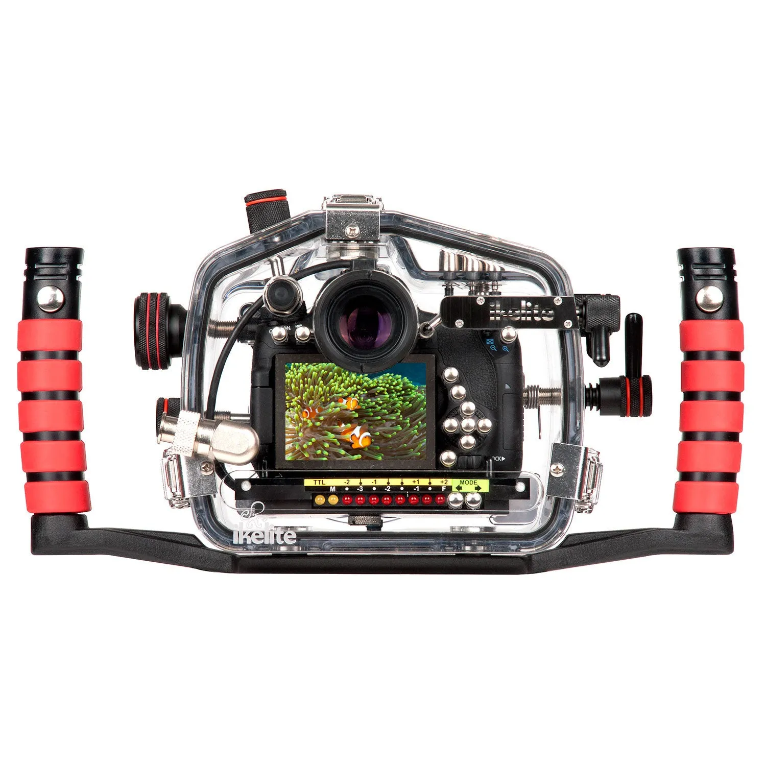 200FL Underwater TTL Housing for Canon EOS 760D, Rebel T6s DSLR Cameras