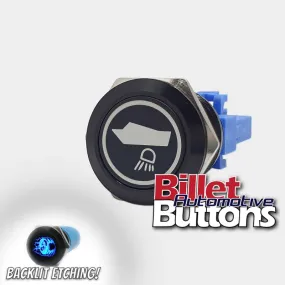 22mm 'UNDERWATER LIGHTS FRONT SYMBOL' Billet Push Button Switch Marine