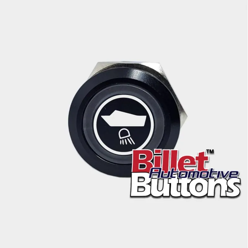 22mm 'UNDERWATER LIGHTS REAR SYMBOL' Billet Push Button Switch Marine AFT