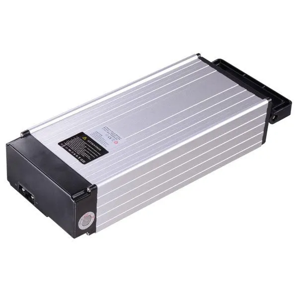 48v 14ah Electric Bicycle Lithium (Li-Ion) Battery with Mounting Rack