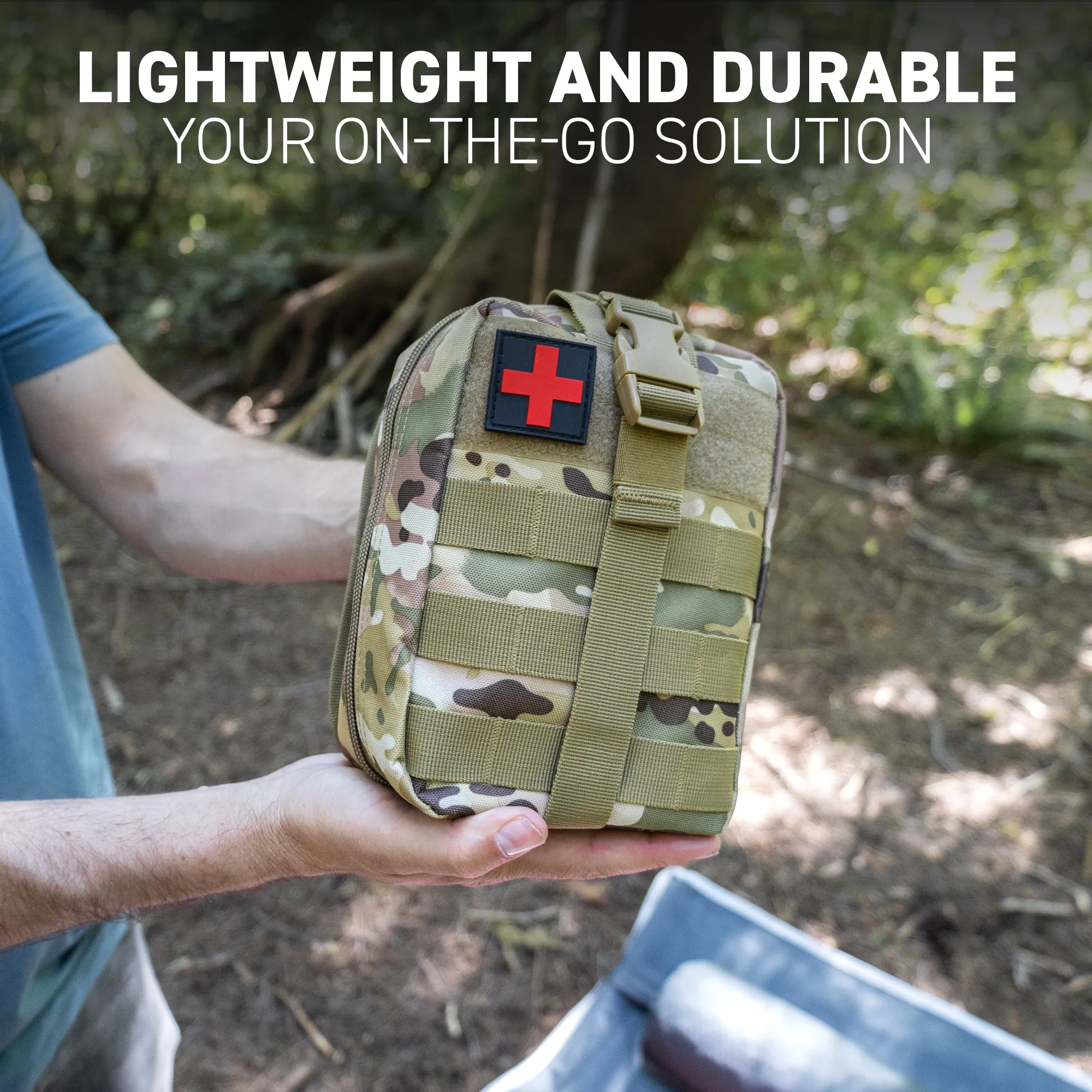 72HRS Molle First Aid Kit - Compact (Camo)