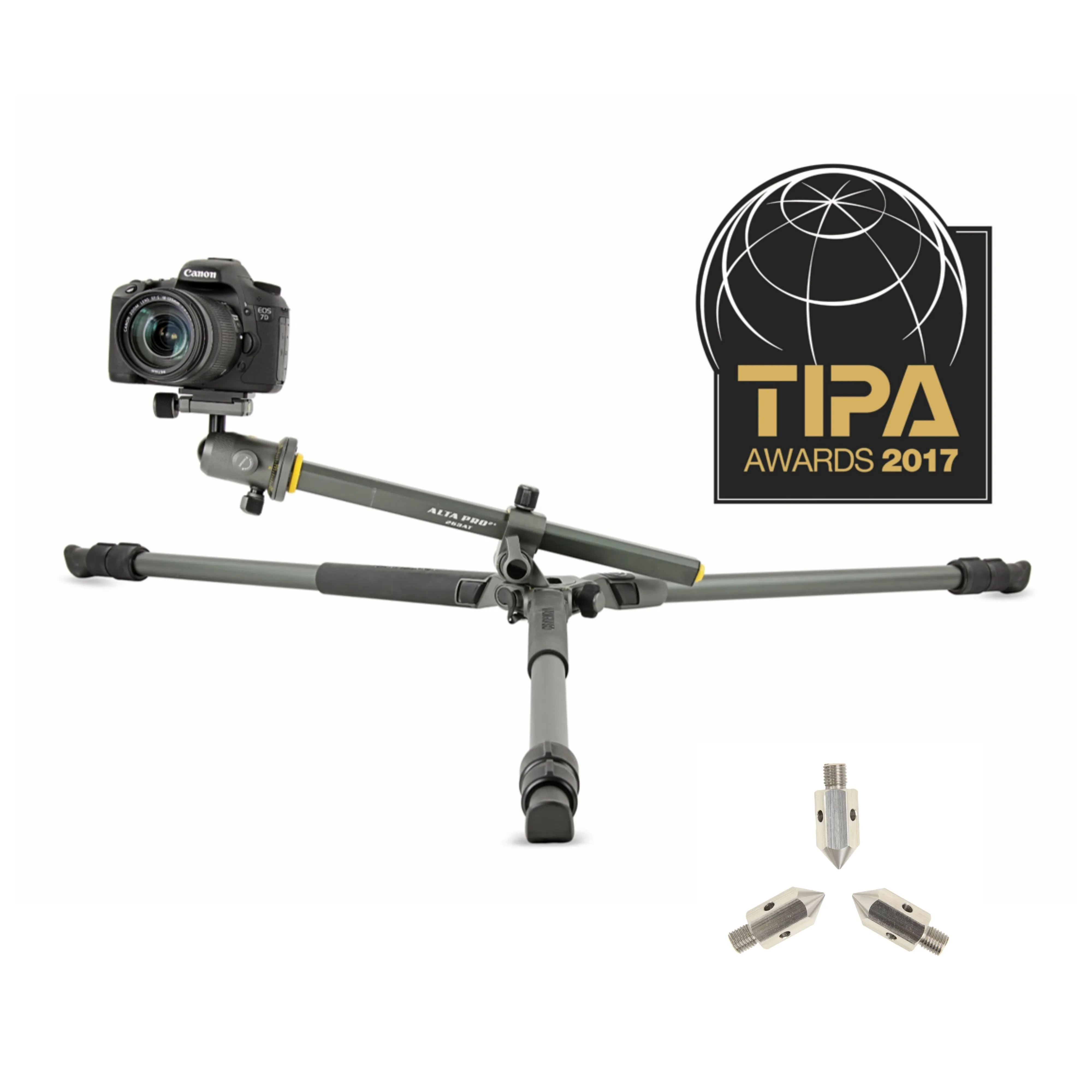 Alta Pro 2  263AB 100 Aluminium Tripod with Ball Head and Multi-Angle Central Column