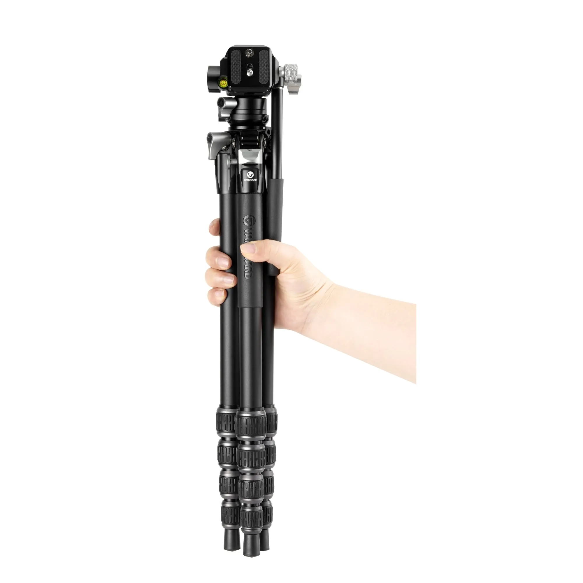 Alta Pro 3VLT 235AV 10 - Aluminium Travel Tripod with levelling base and video head - 5kg load capacity