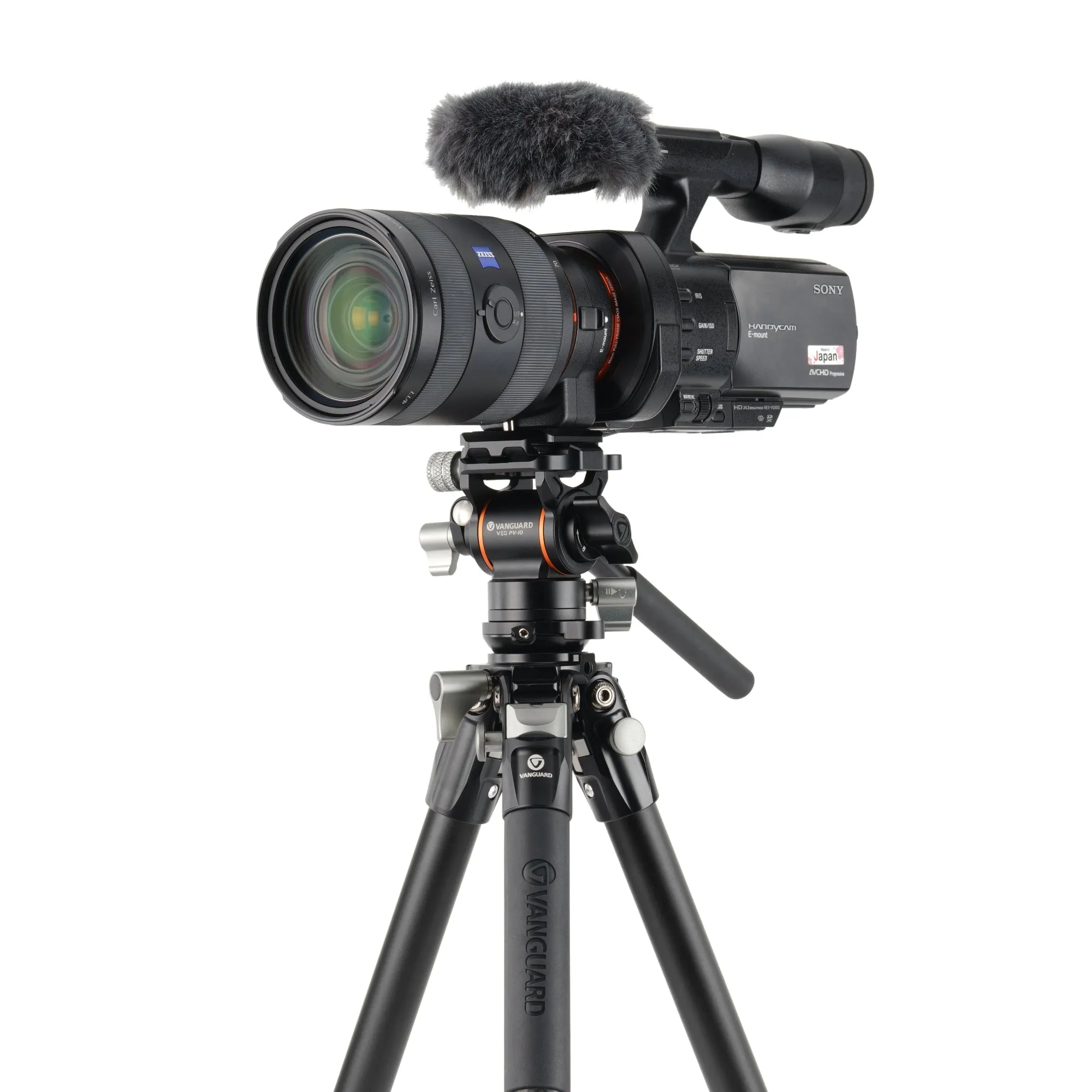 Alta Pro 3VLT 235AV10 Aluminum Travel Tripod w/ Counterbalancing Ultra-Compact Video Head