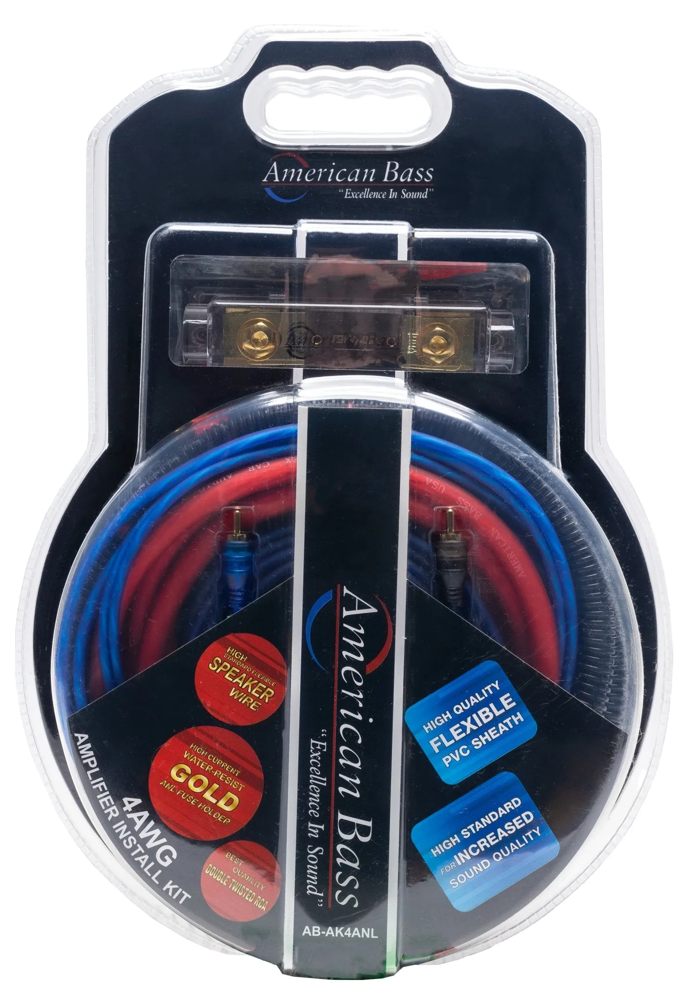 American Bass 4 Gauge Amplifier Kit