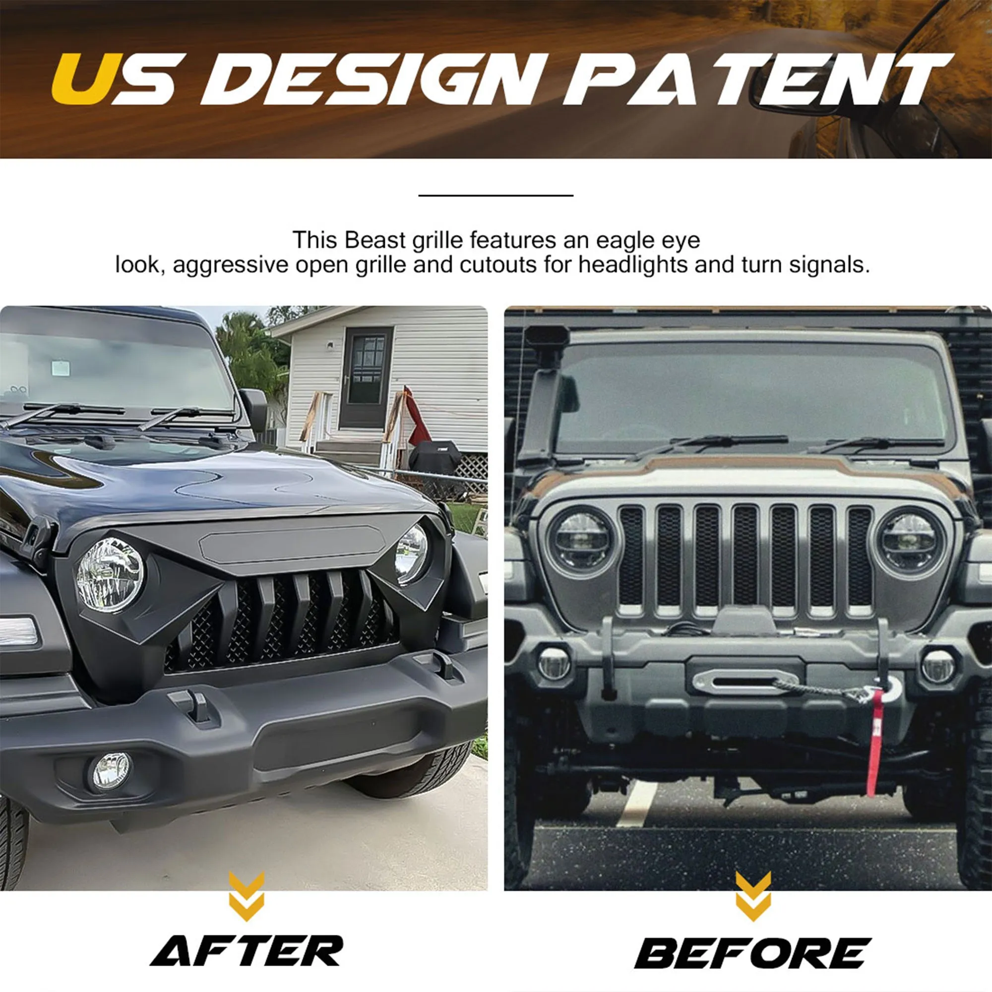 AMERICAN MODIFIED Demon for 2018  Jeep Wrangler JL & 2020  Gladiator JT (Used)