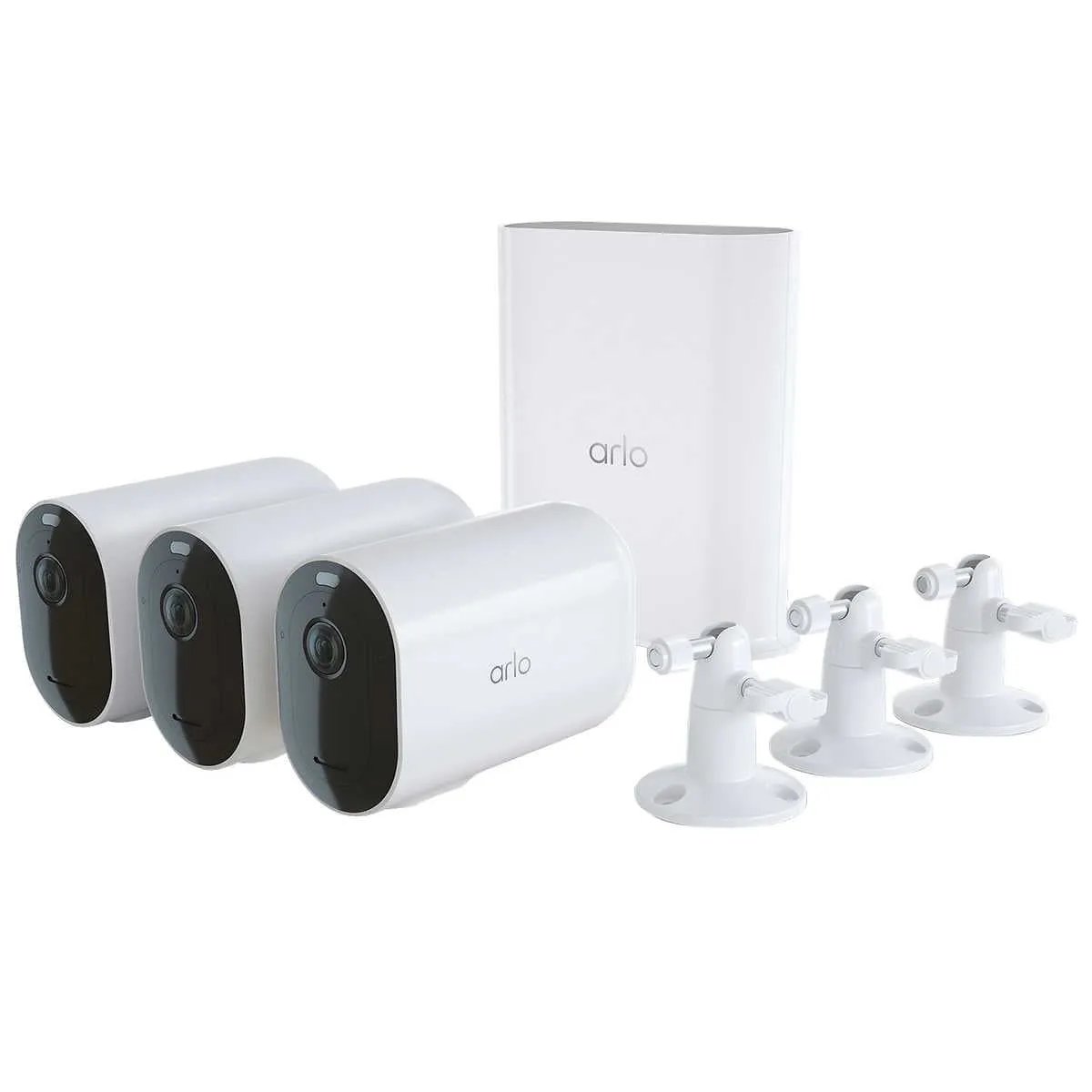 Arlo Pro 4 XL 3-Camera Security Bundle - Certified Refurbished