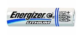 Battery, AA Lithium Energizer e² (4-Pack)