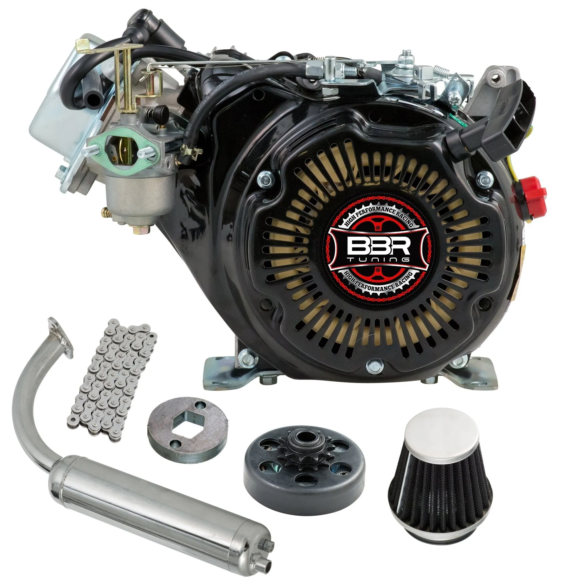 BBR Tuning Complete 79cc The Beast Pull Start 4-Stroke Bicycle Engine Kit