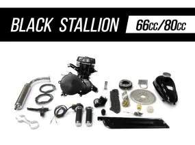 Black Stallion 66cc/80cc Angle Fire Slant Head Bicycle Engine Kit