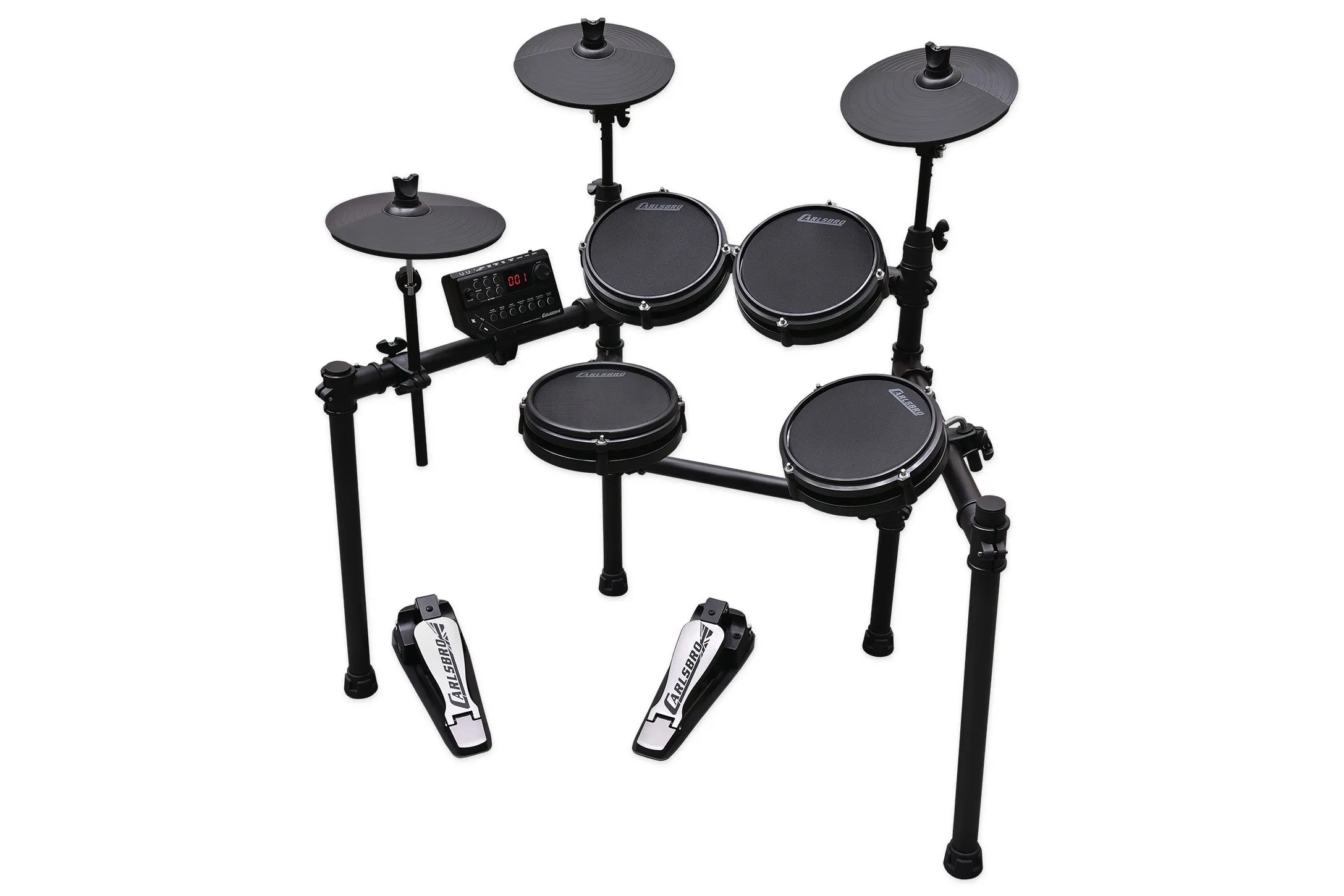 Carlsbro CSD25M 7 Piece Mesh Pad Electronic Drum Kit