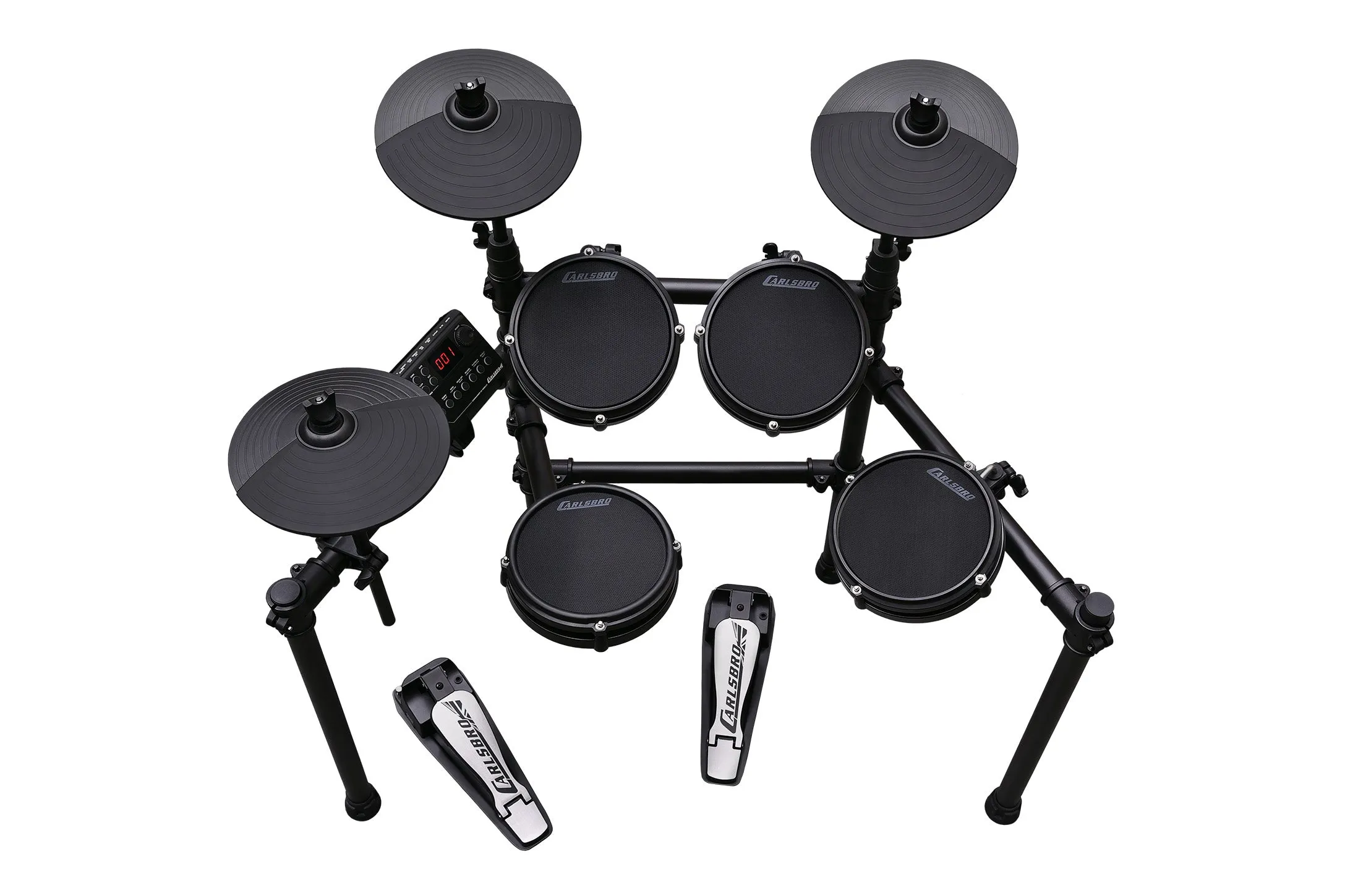 Carlsbro CSD25M 7 Piece Mesh Pad Electronic Drum Kit