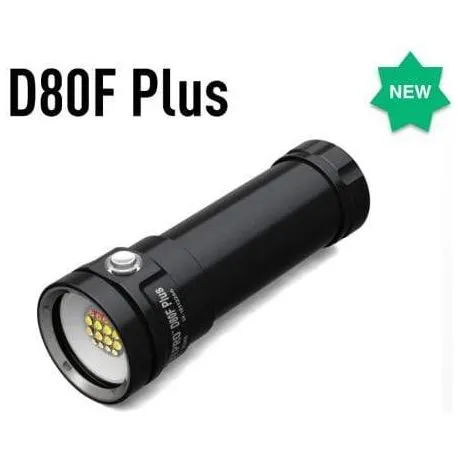 DivePro D80F (Plus) White/Red/UV 8000 Lumen Video Light