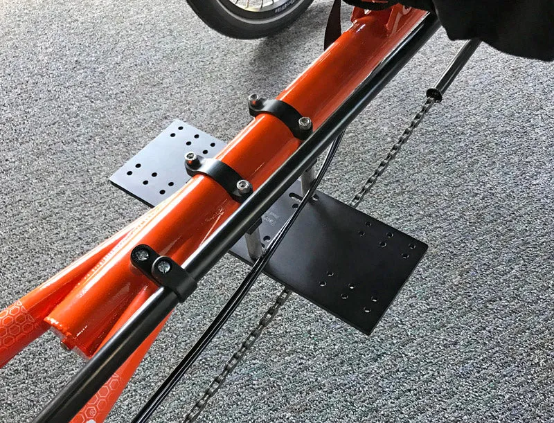 Double Wide Direct Attach Battery Mount (For Some Bikes & Trikes)