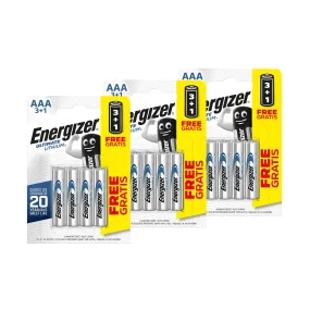 Energizer AAA Ultimate Lithium Batteries - Pack of 12