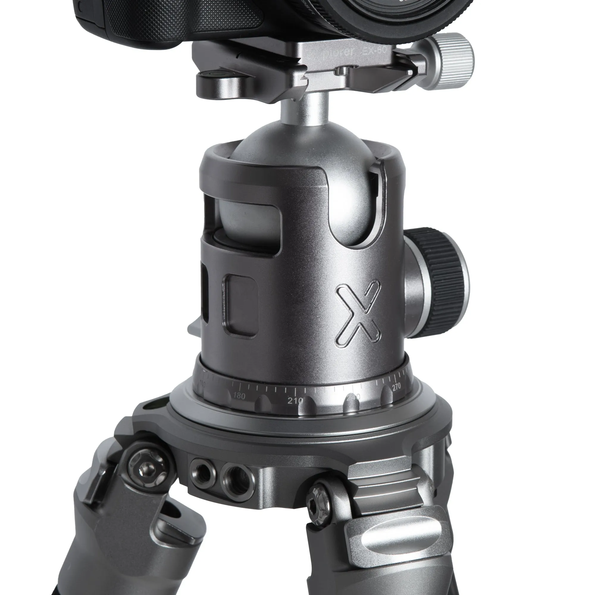 Explorer EX-ACPROKIT Ascent Professional Carbon Fibre Tripod with EX-XL Epic Explorer Extra Large Ball Head