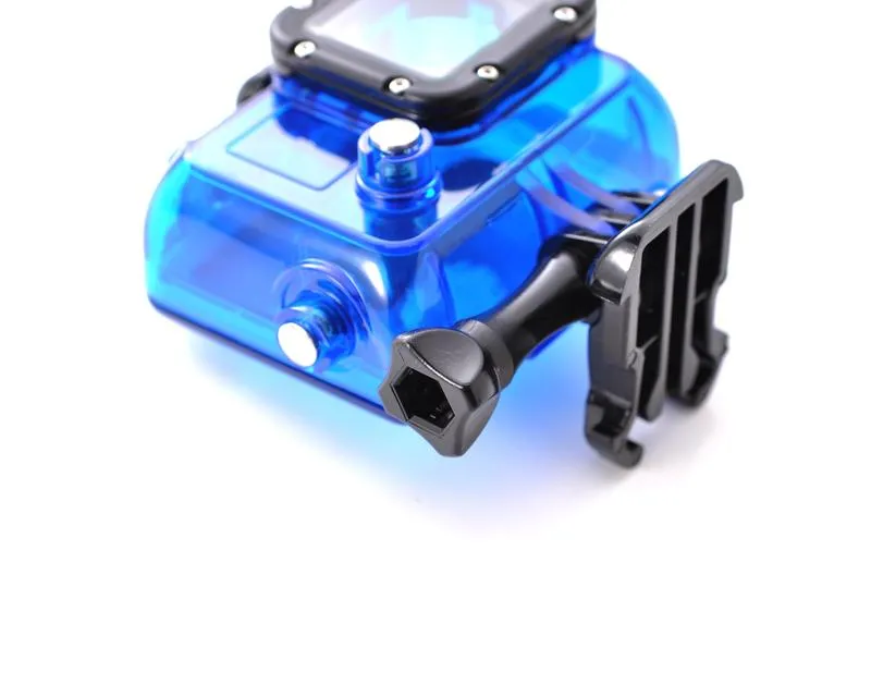 GoPro Waterproof Replacement Housing for Hero 3/ 3 / 4 Camera - Blue