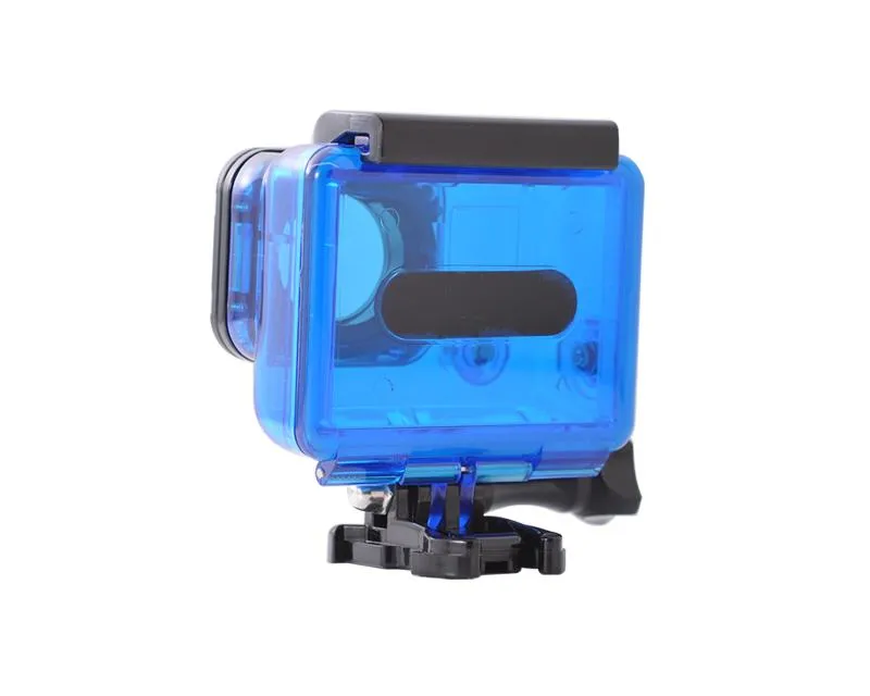 GoPro Waterproof Replacement Housing for Hero 3/ 3 / 4 Camera - Blue