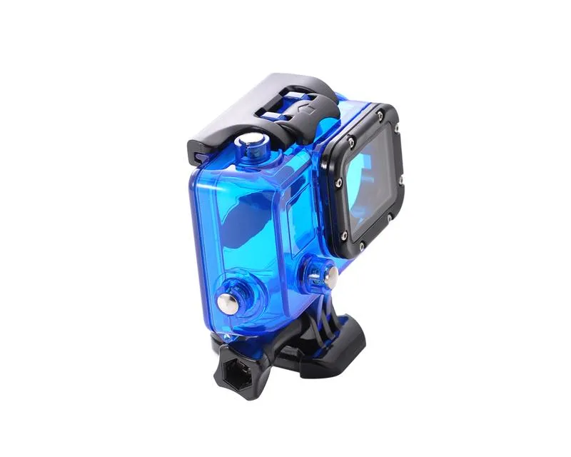 GoPro Waterproof Replacement Housing for Hero 3/ 3 / 4 Camera - Blue