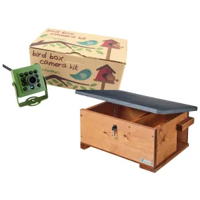 Green Feathers Hedgehog House HD Wired Camera Bundle