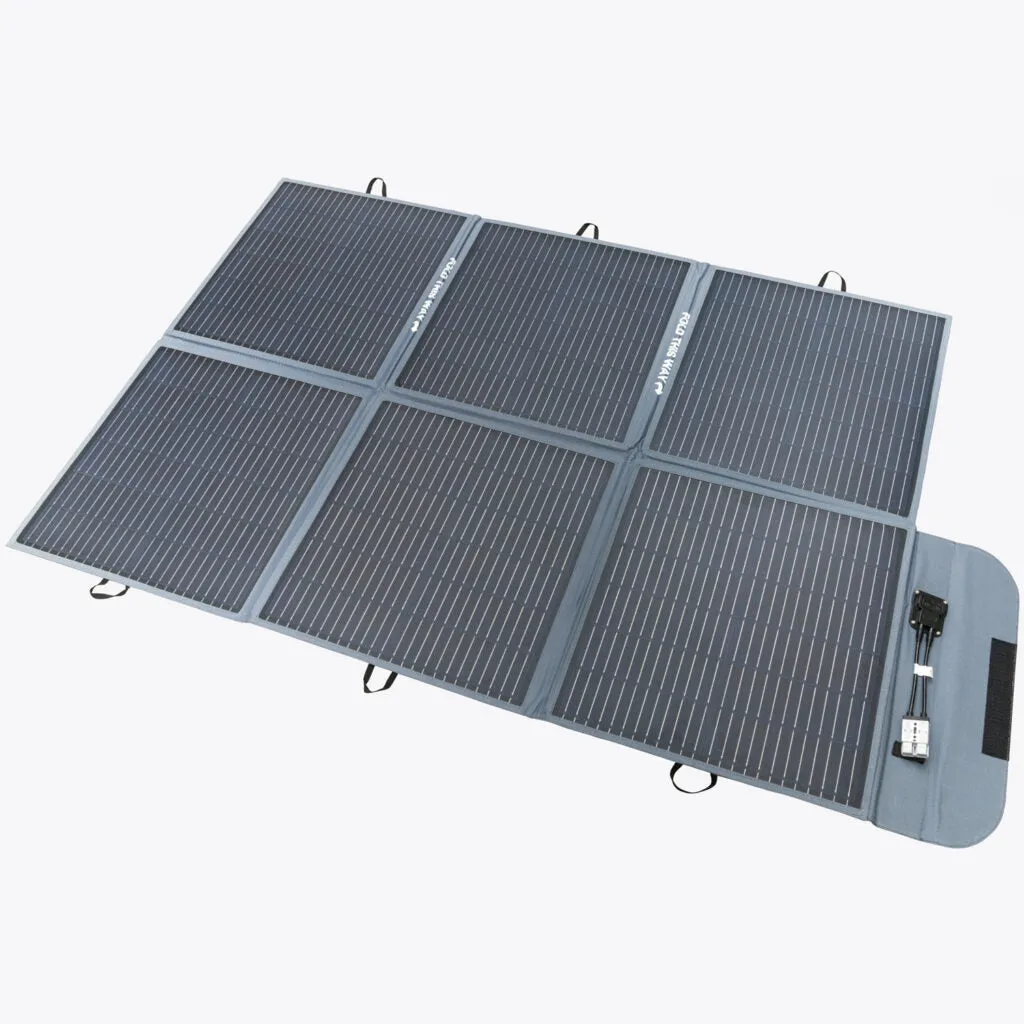 HardKorr HKPSOLBL200 200W Portable Solar Blanket with 15A Smart Lithium Battery Compatible Regulator