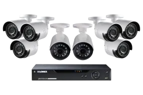 HD DVR Security System with 1080p Ultra-Wide Viewing Cameras & Lorex Cloud Connectivity