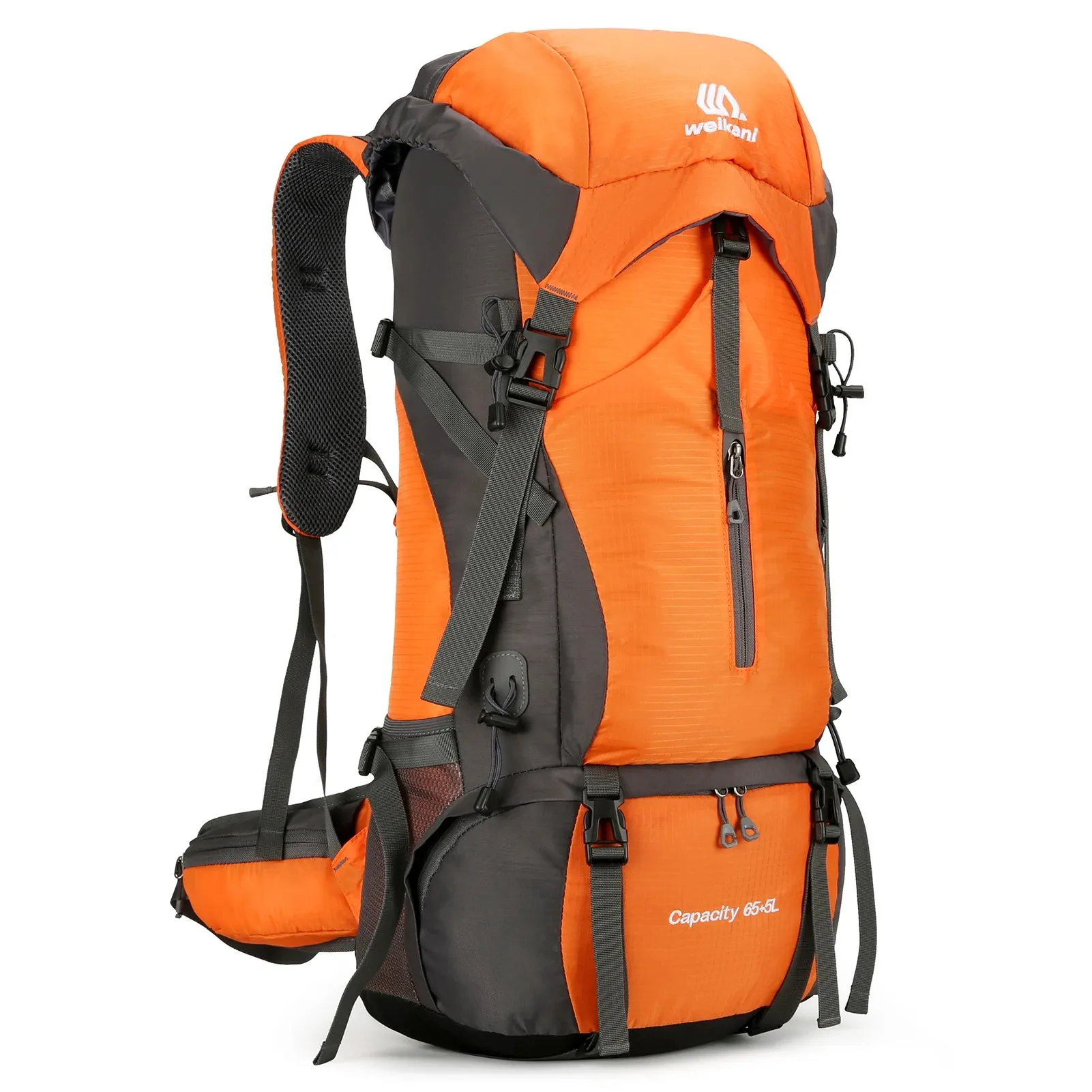 Hiking Backpack 70L Waterproof & Lightweight | Free Rain Cover