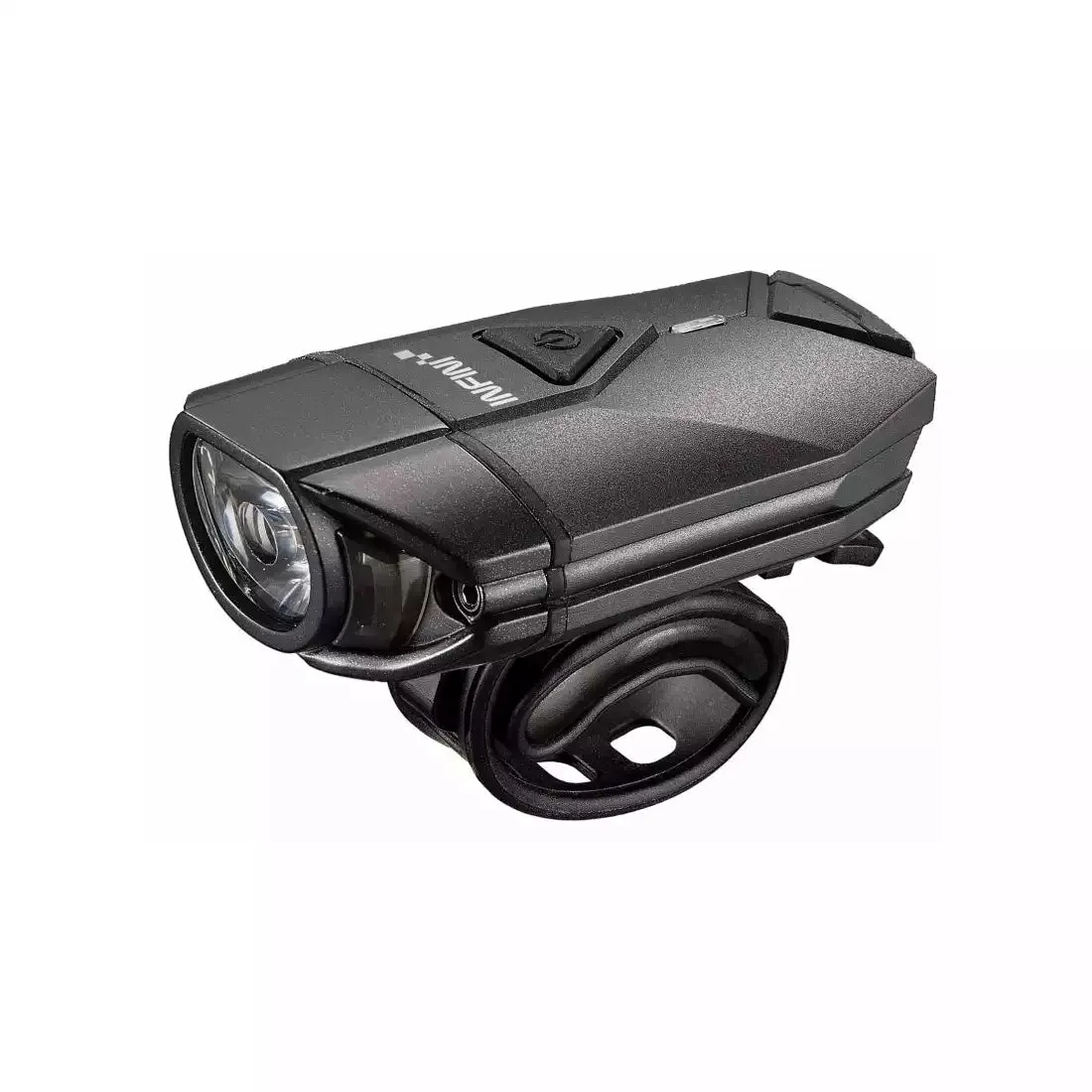 Infini Super Lava 300 lumen USB front light with bar and helmet brackets