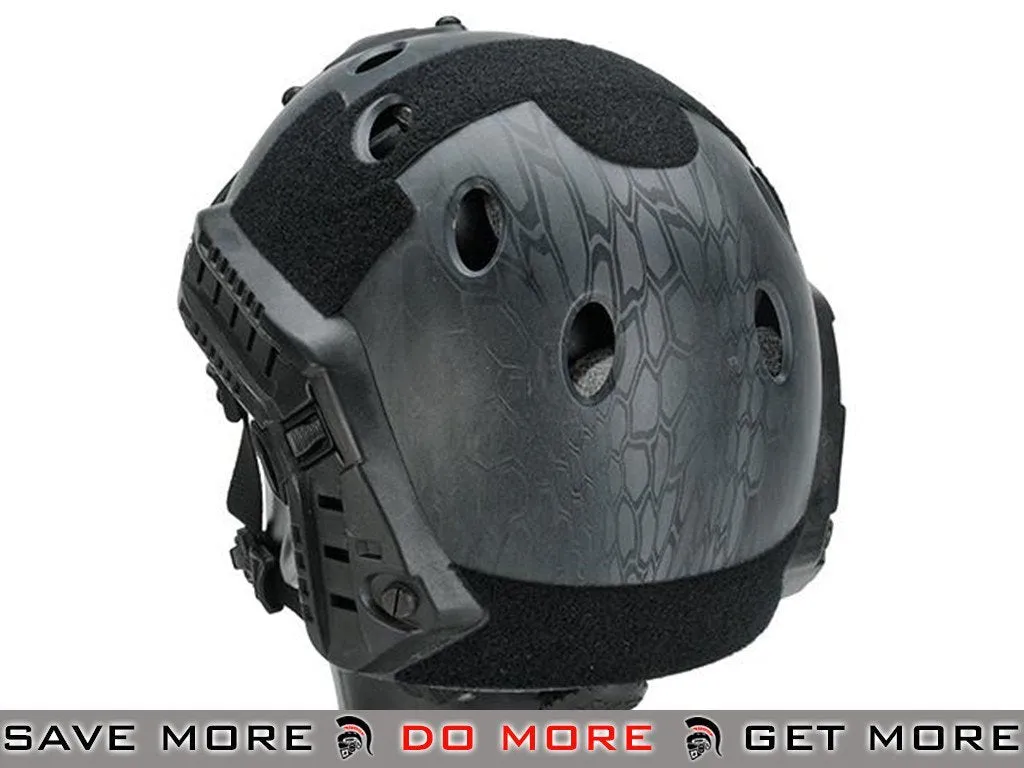 Lancer Tactical Airsoft PJ Type Advanced Bump Helmet - Kryptek Typhon