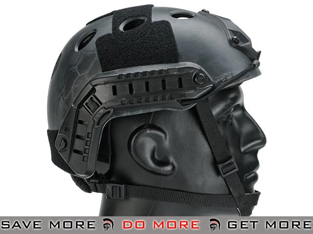 Lancer Tactical Airsoft PJ Type Advanced Bump Helmet - Kryptek Typhon