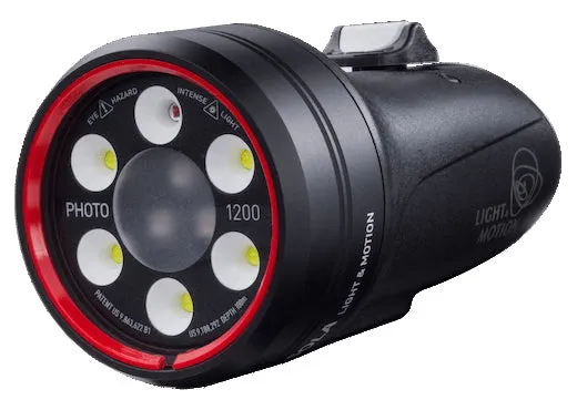 Light and Motion Sola Photo 1200 Lumens Red Light (Red) LM 850-0187-D