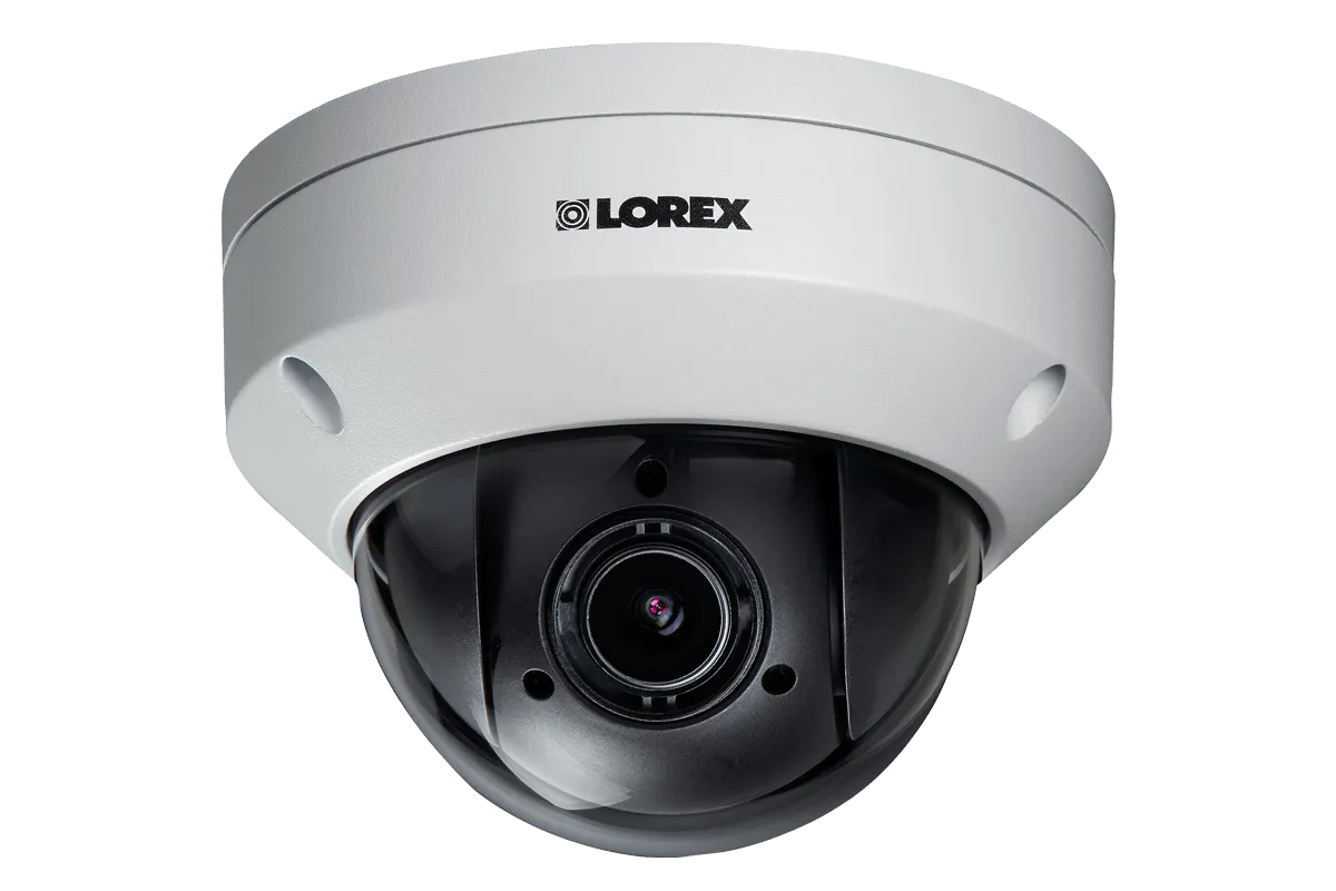 Lorex 2K Outdoor, 4x Optical Zoom, Pan Tilt Zoom, IK10 Vandal Proof