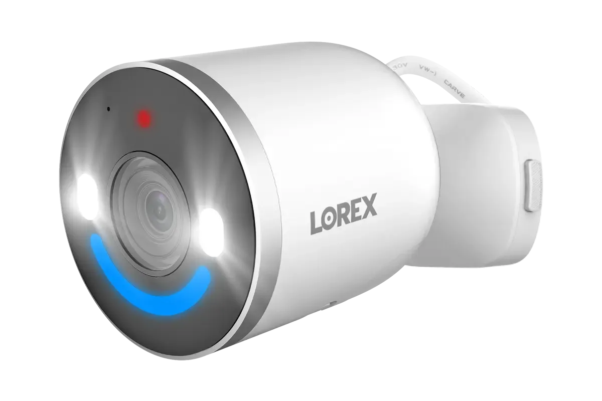 Lorex 4K Spotlight Indoor/Outdoor Wi-Fi 6 Security Camera with Smart Security Lighting (32GB, Cloud-Enabled)