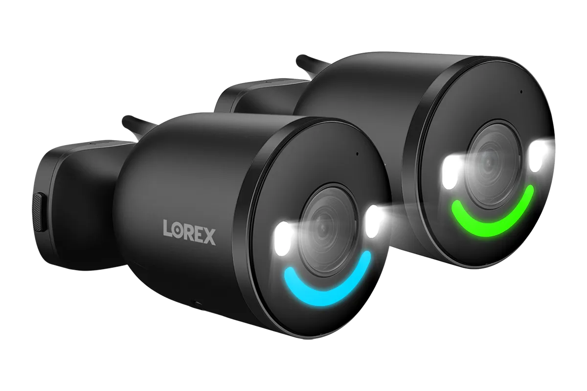 Lorex 4K Spotlight Indoor/Outdoor Wi-Fi 6 Security Camera with Smart Security Lighting (32GB, Cloud-Enabled)