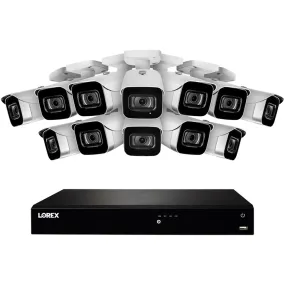 Lorex N86363-8CAC 16-Channel 4K UHD NVR with 3TB HDD & 12 4K Night Vision Bullet Cameras