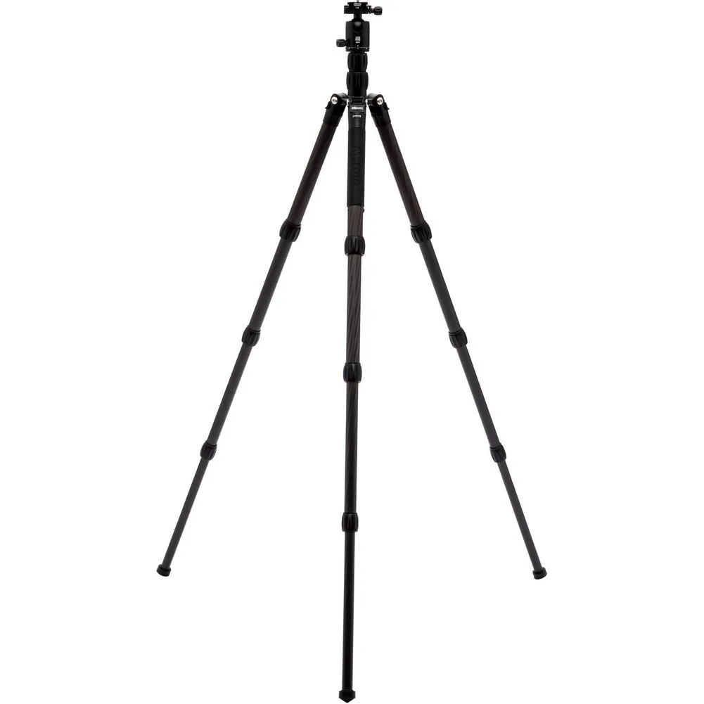 MeFOTO Globetrotter S Travel Tripod Carbon Fibre - Black (12kg Load)