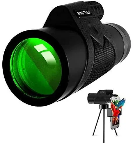 Monocular Telescope 12X42 Powerful Monocular with Smart Phone Adapter