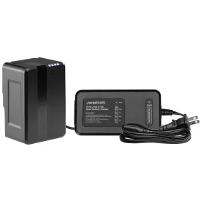 MV95 Mini V-Mount Li-ion Battery and Charger (14.8V, 95Wh)