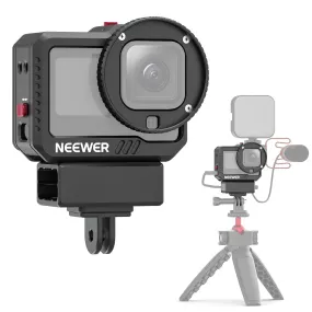 NEEWER AC002 Hero 11 10 9 Video Cage Kit with 52mm Filter Adapter