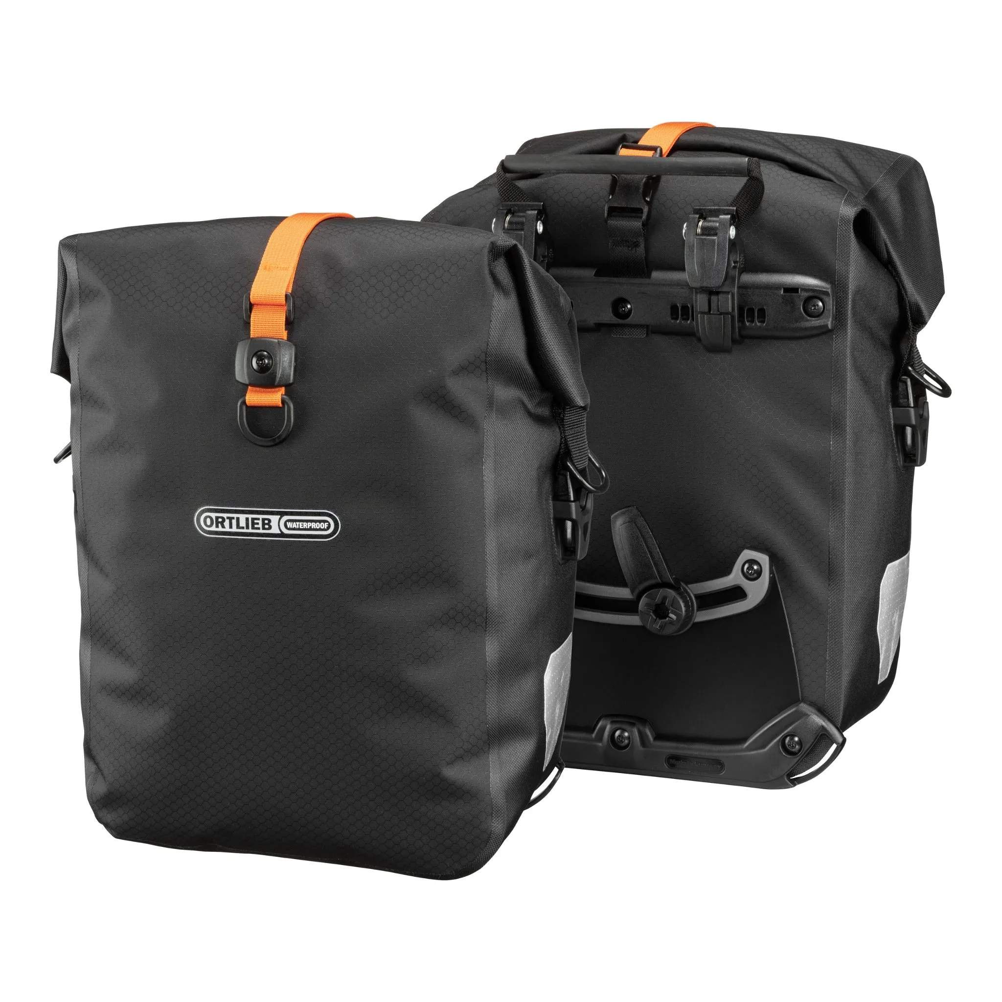 Ortlieb Waterproof Gravel-Pack Panniers (Pair) Black-Matte