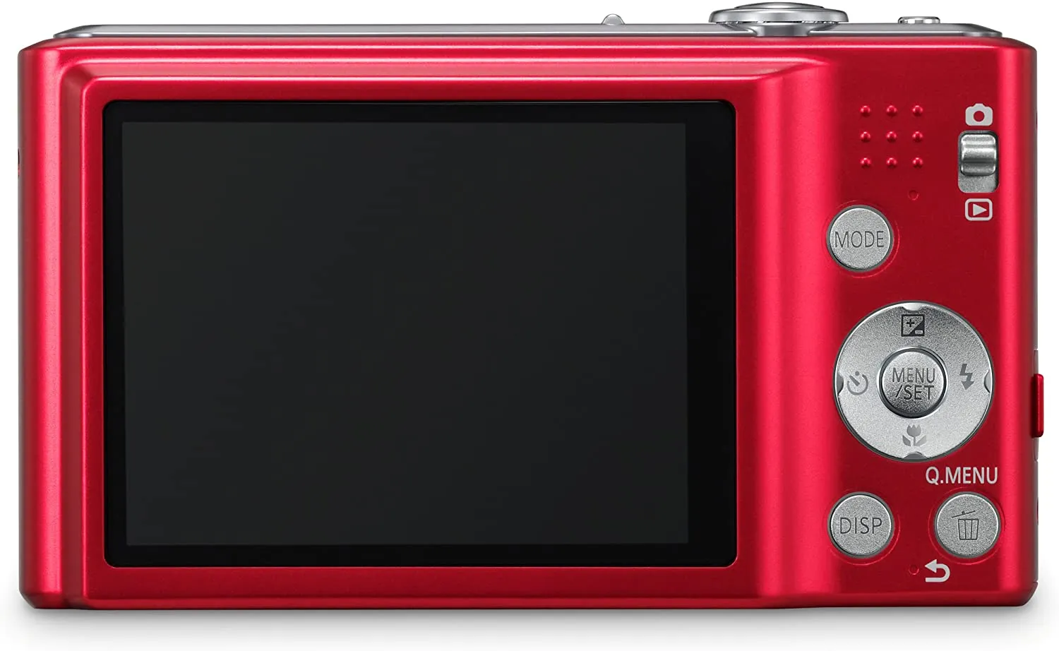 Panasonic Lumix DMC-FH25 Digital Camera with 8x Wide Angle Image Stabilized Zoom 2.7 inch LCD (Red)